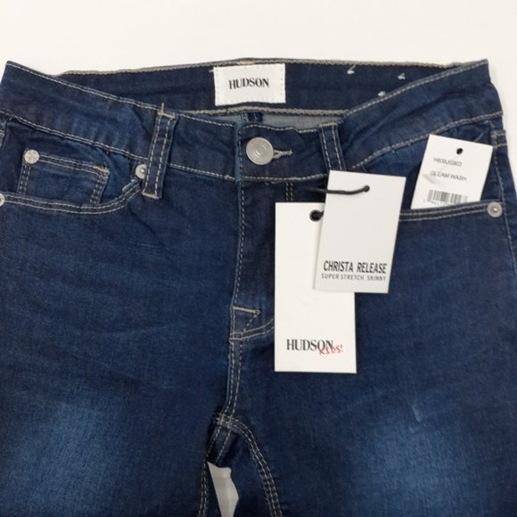 HUDSON Christa Release Hem Skinny Jeans - Picture 4 of 8